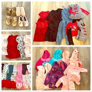 Girl 24 Piece Clothing Bundle - 12 Months